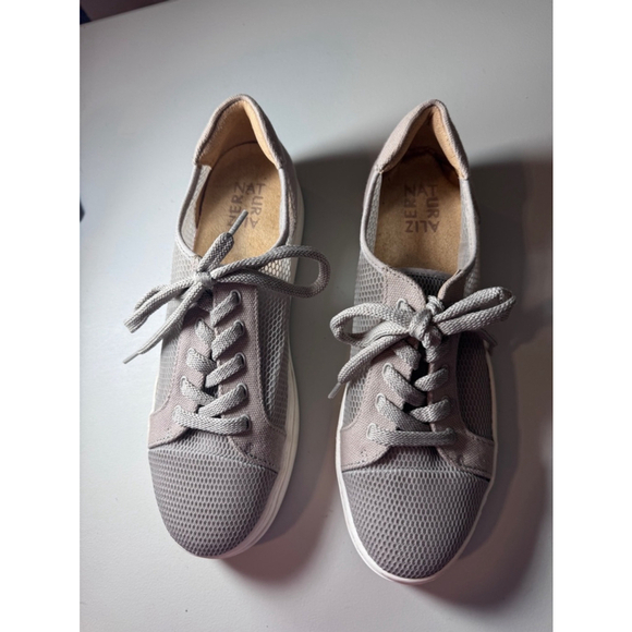 Naturalizer Shoes - Naturalizer Tanner mesh inset sneaker Women’s 9 Icy Gray Lace Up